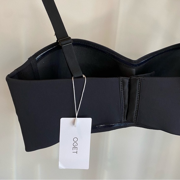 OGET Black Bra Size 34C New With Tags - Picture 4 of 6